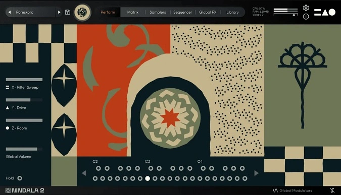 Klavir by Mntra Klavir by mntra GUI