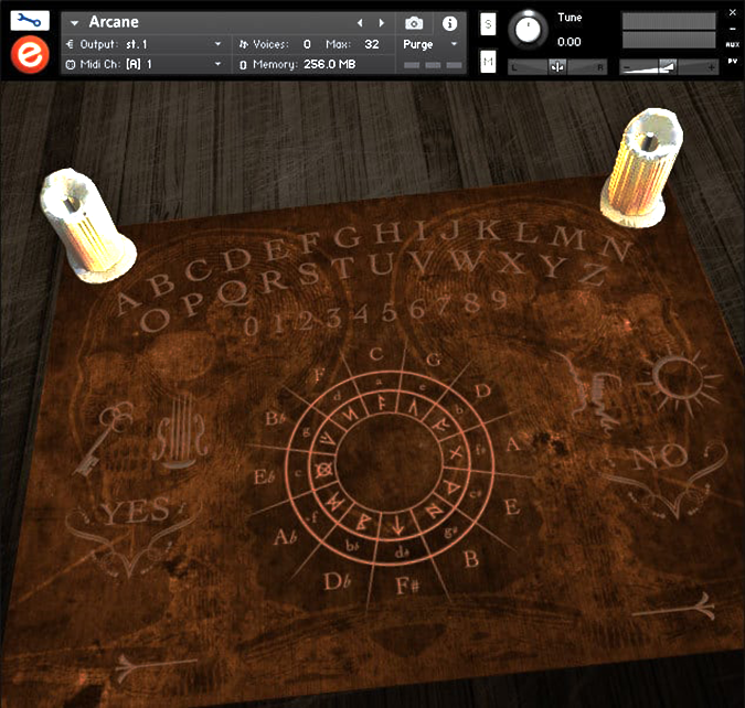 Arcane by Embertone Arcane by Embertone GUI