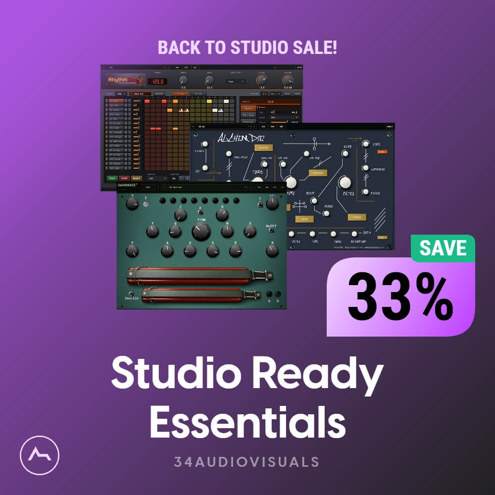 34AudioVisuals – Studio Ready Essentials