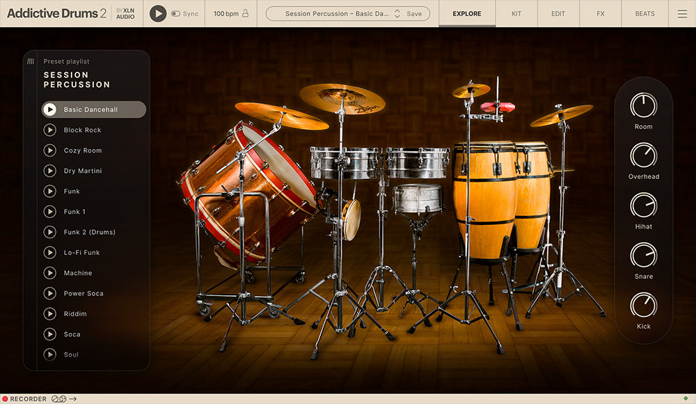 ADpak: Session Percussion
