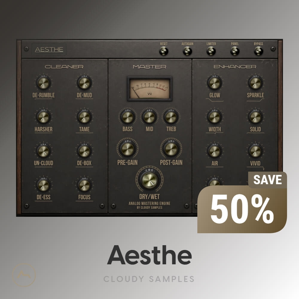 Aesthe – Analog Mastering Engine | Intelligent Mastering & Audio Enhancement Plugin
