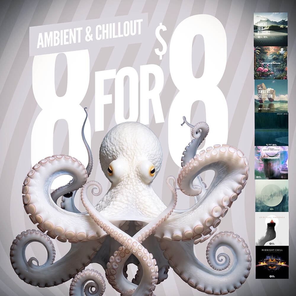 Ambient & Chillout - 8 pack bundle by Black Octopus