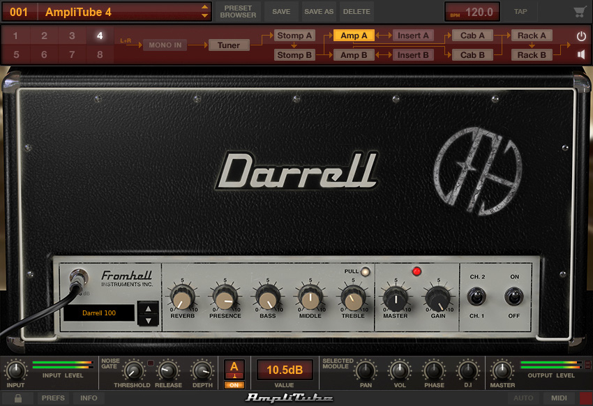 AmpliTube Dimebag Darrell CFH Collection