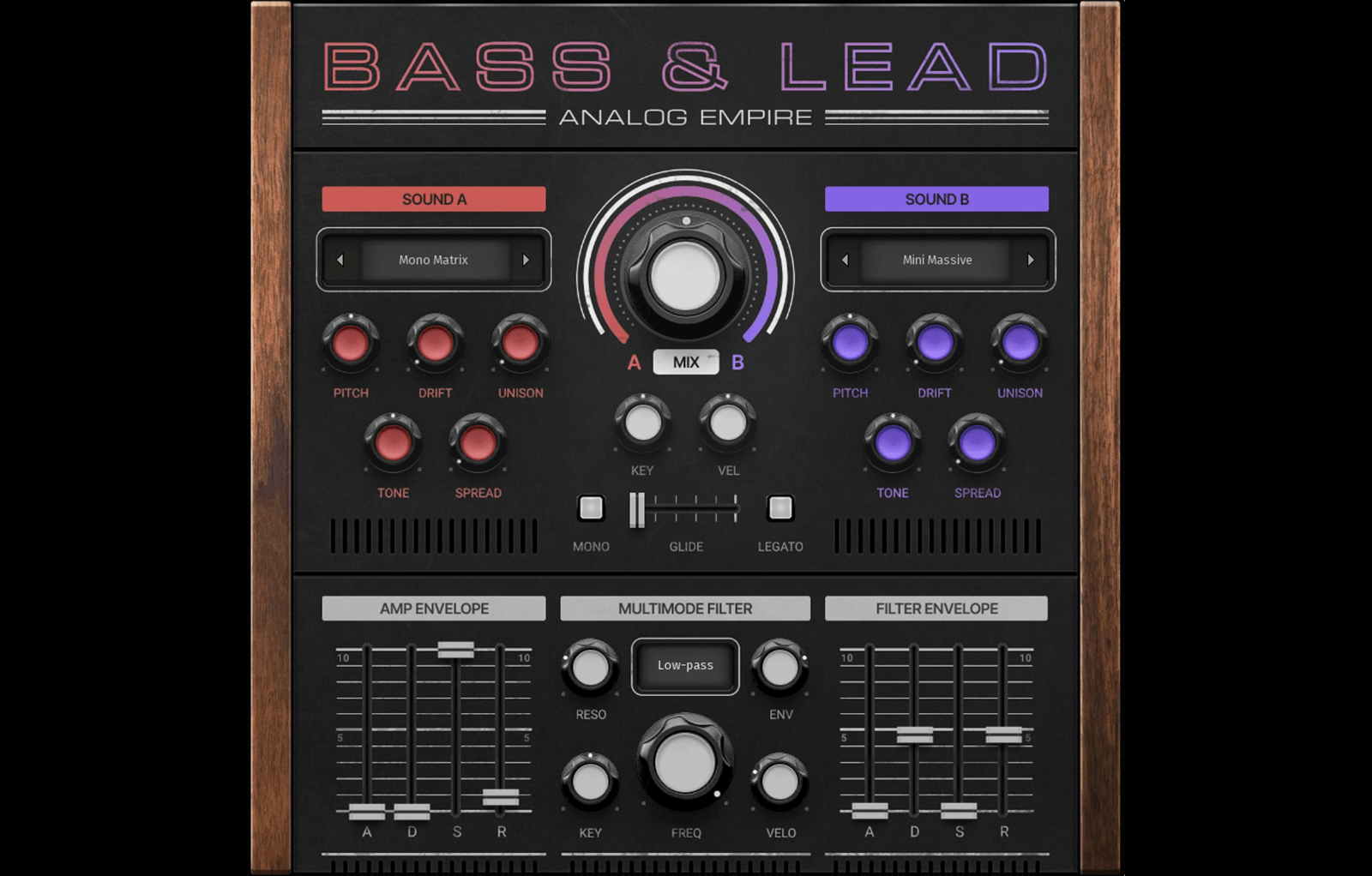 Analog Empire: Bass & Lead – Analog Bass and Lead Virtual Instrument Plugin
