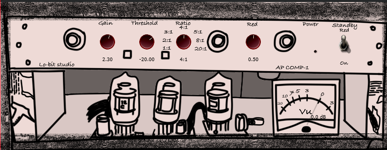 AP-COMP1 Analog Hybrid compressor VST3