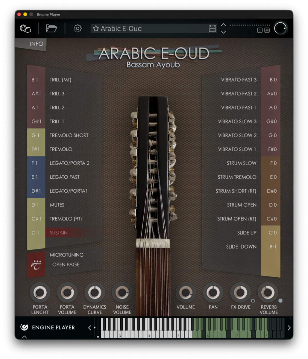 Arabic E-Oud EP Crossgrade