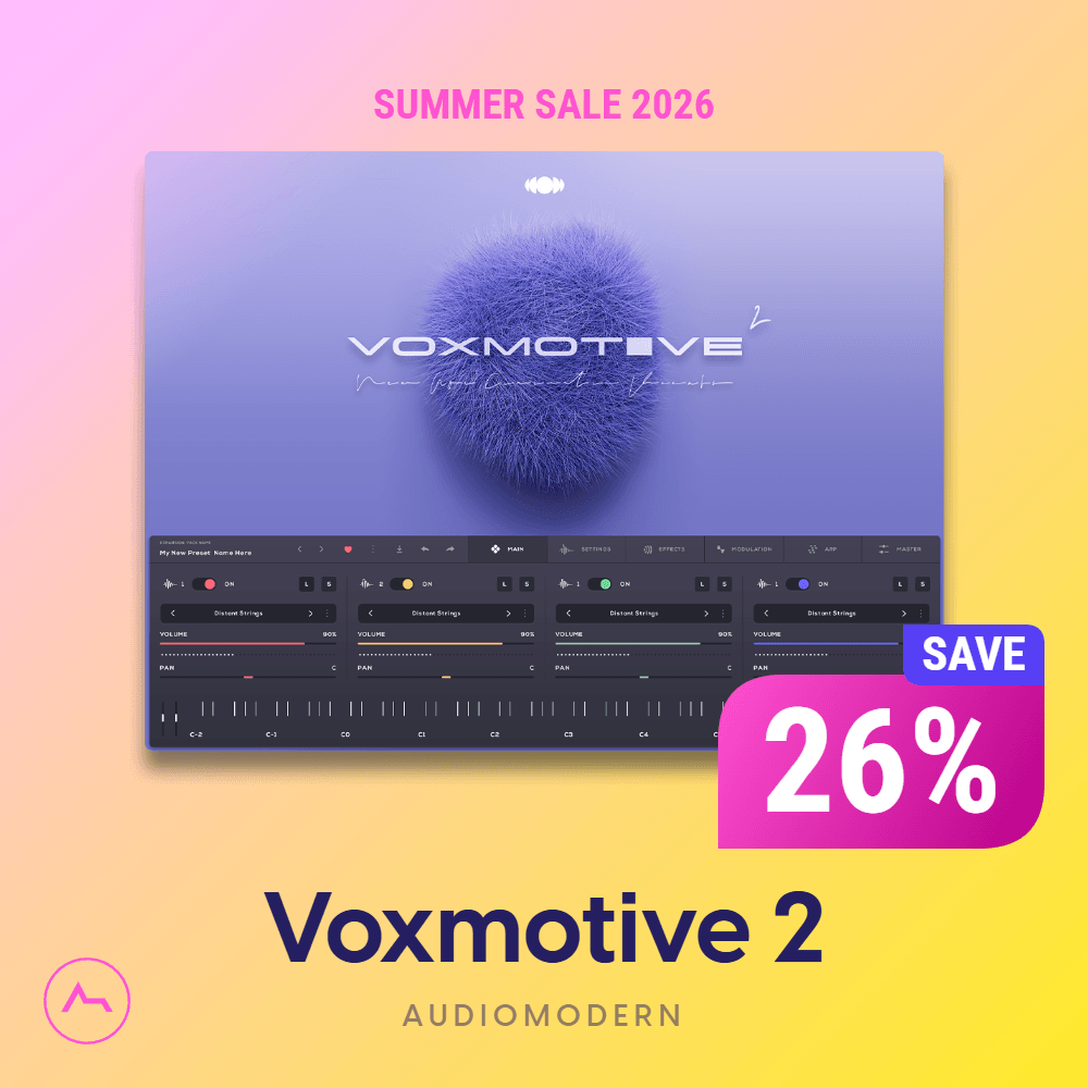 AudioModern Voxmotive 2 for Soundbox | Cinematic Vocal Instrument | Vocal Phrase Library
