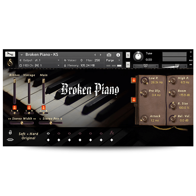 Broken Piano