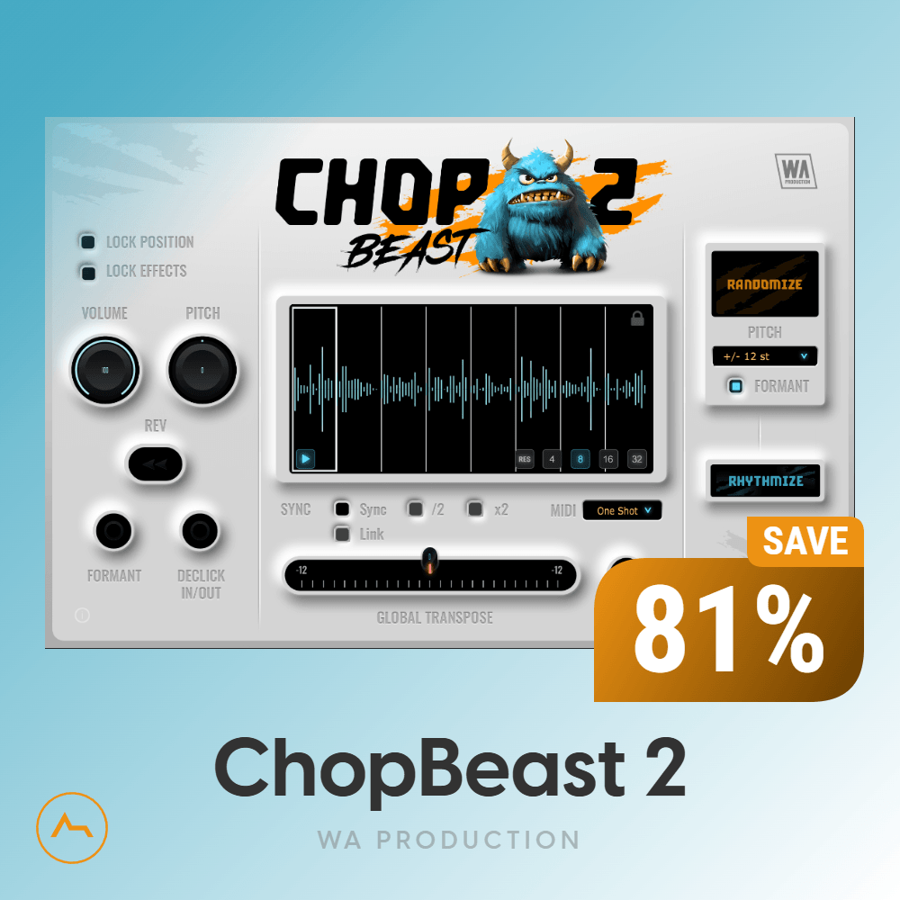 ChopBeast 2 – Creative Audio Chopper & Vocal Slice Plugin for Modern Music Production