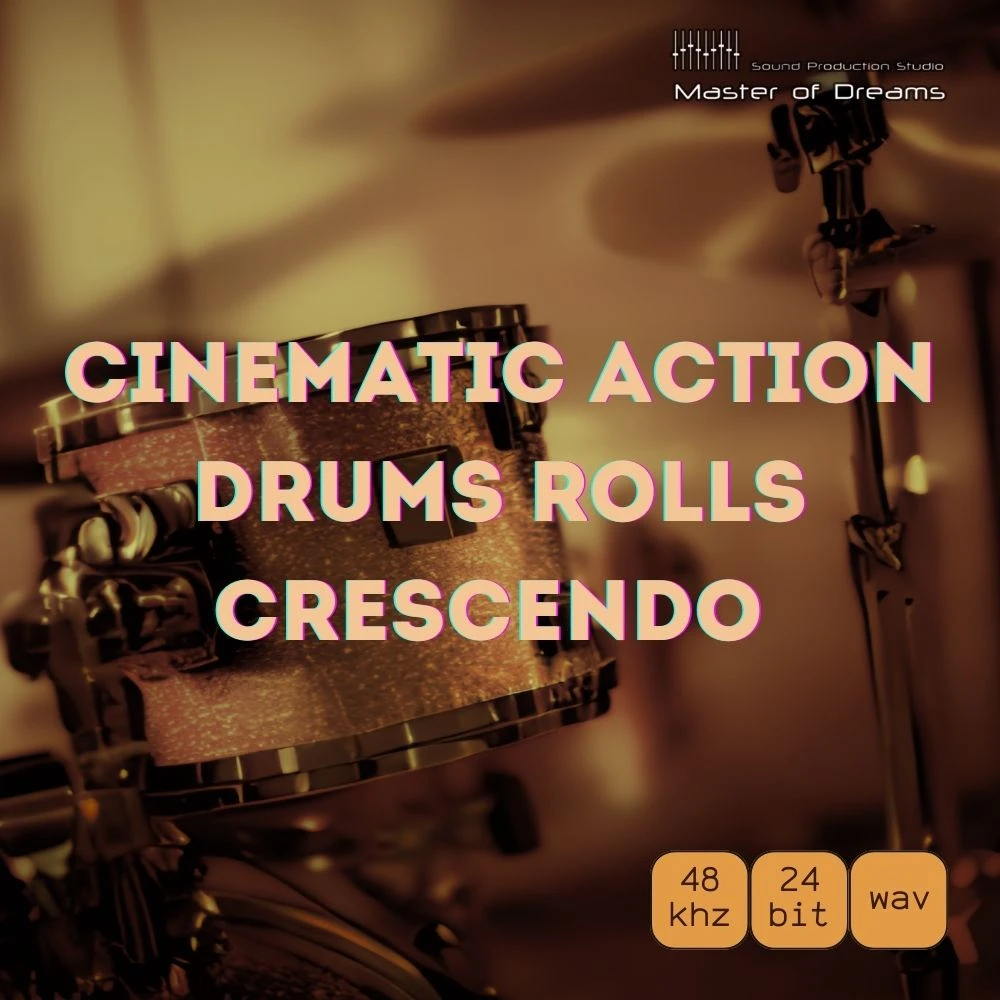 Cinematic Action Drums Rolls Crescendo