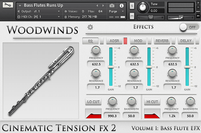 CTFX2.1 - Bass Flutes