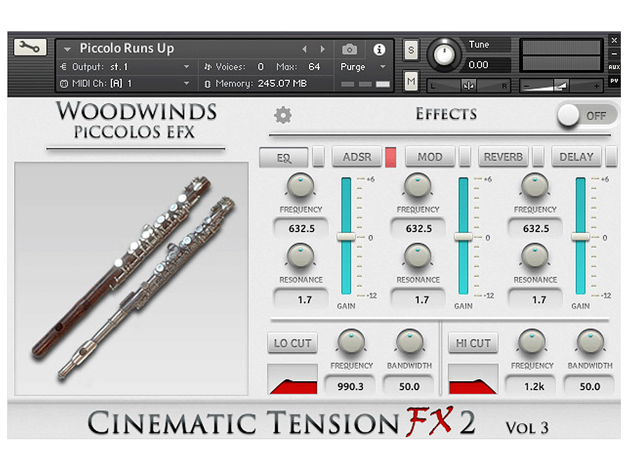 CTFX2.3 - Piccolos