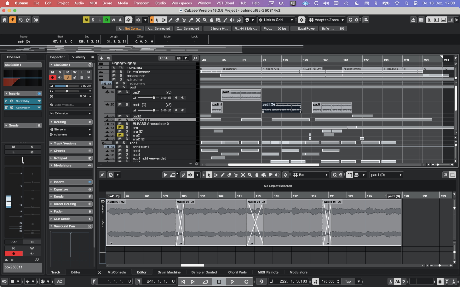 Cubase Pro 15 DAW Software – Upgrade from Cubase Pro 14