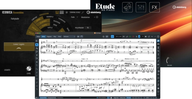 Dorico Pro 6 Crossgrade from Sibelius Ultimate & Capella + Iconica Opus + Etude Bundle