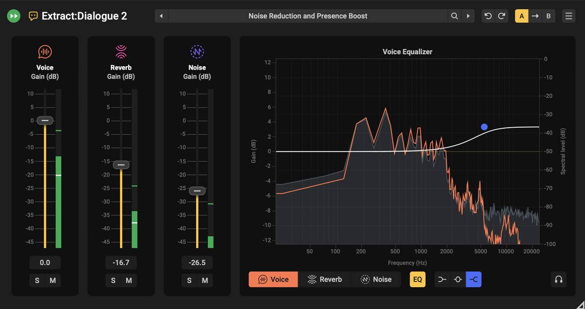 Extract:Dialogue 2 Noise Reduction Plug-in