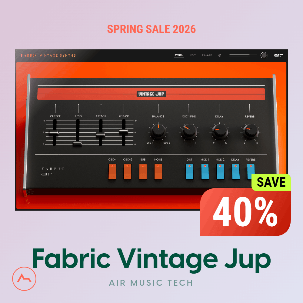 Fabric Vintage Jup - Vintage Synth Plugin Instrument