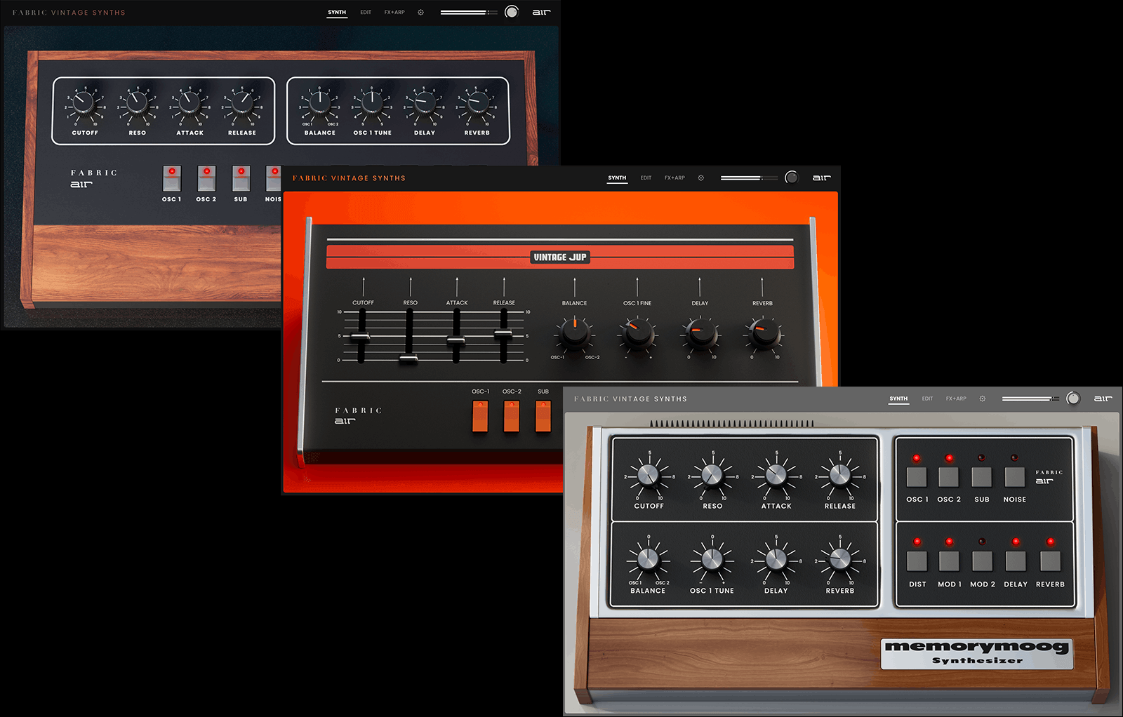 Fabric Vintage Synths Vol. 1 - Vintage Synth Plugin Bundle