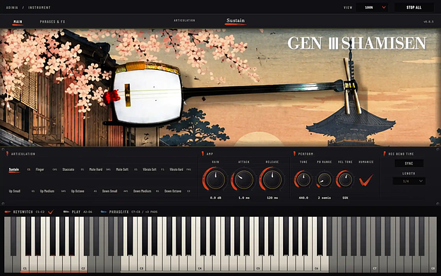 GEN lll SHAMISEN