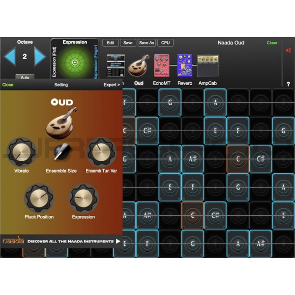 GeoShred Naada Oud for Mac