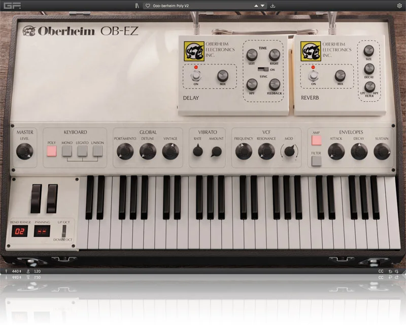 GForce Oberheim OB-EZ Synthesizer Plugin