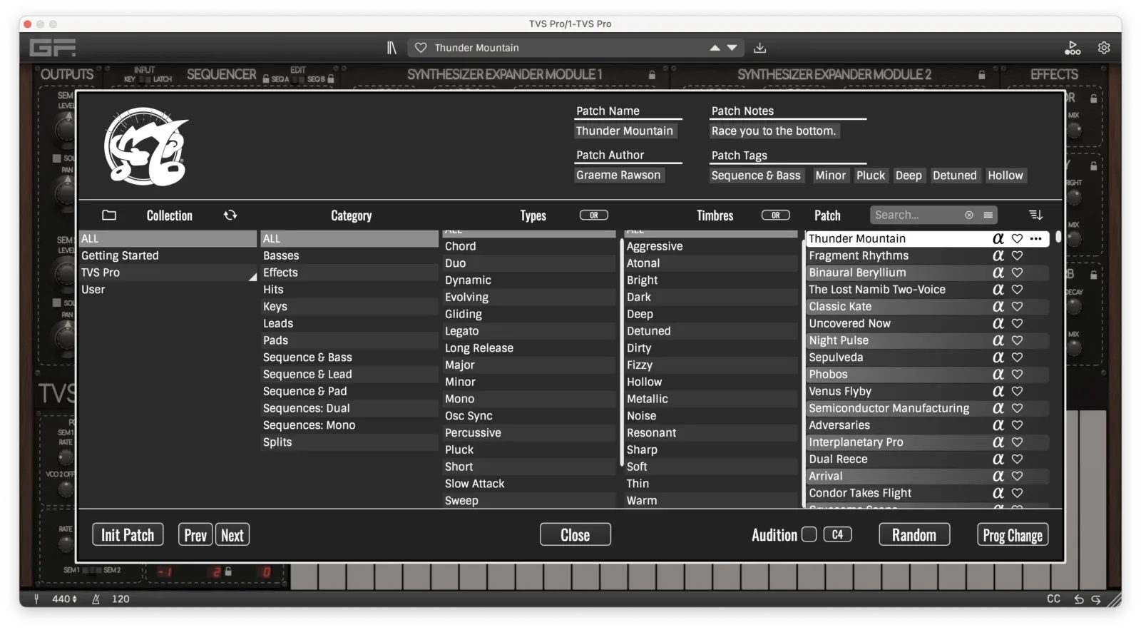 GForce Oberheim TVS Pro
