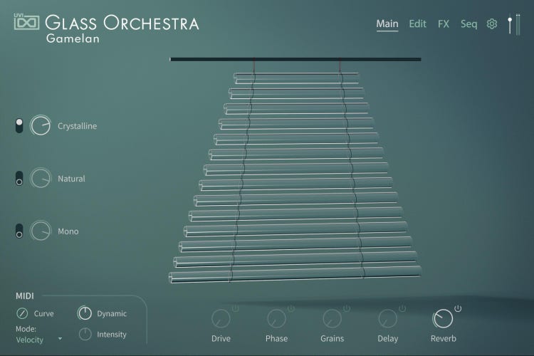 Glass Orchestra Virtual Instrument Software