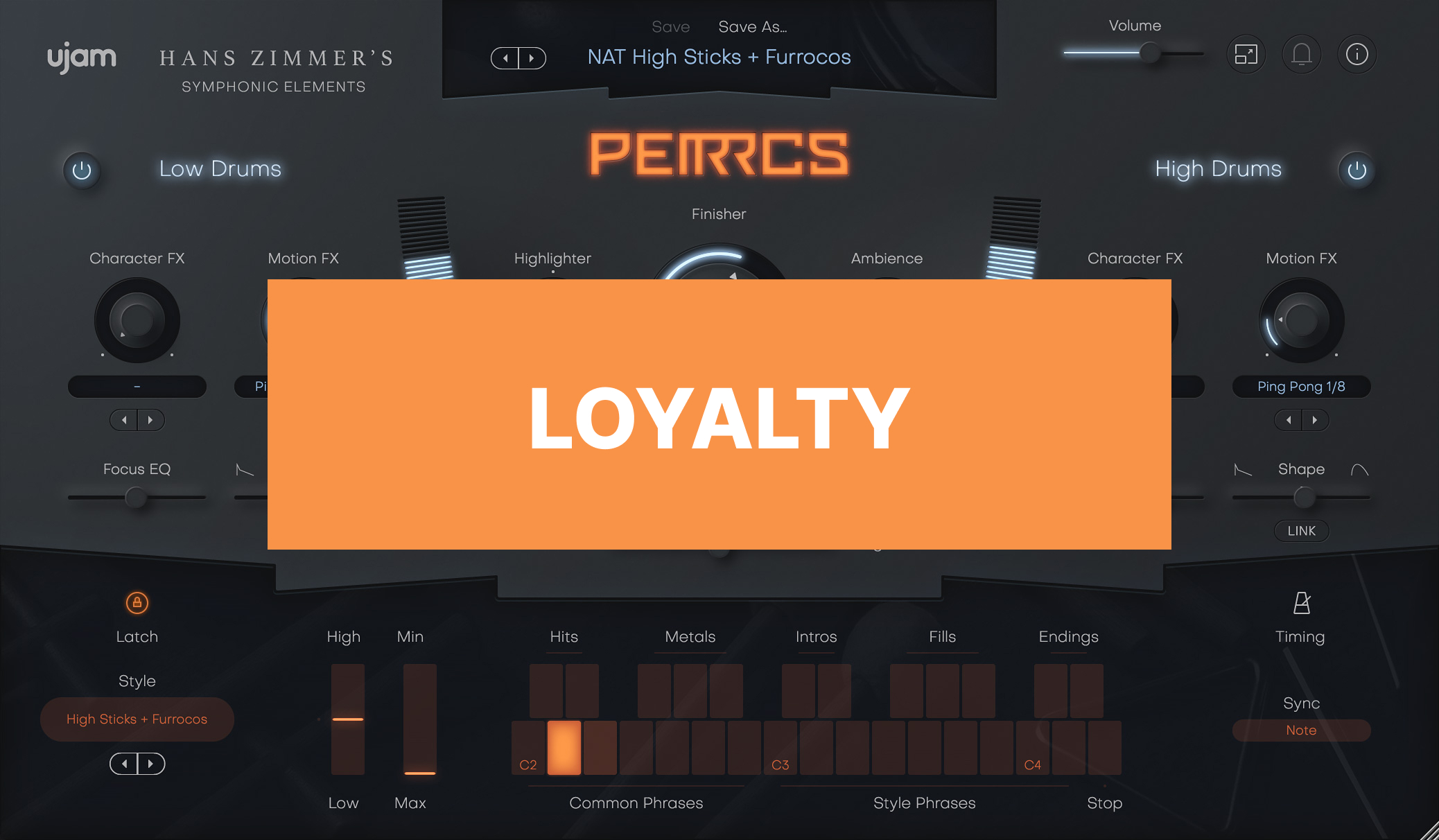 Hans Zimmer's Symphonic Elements PERRCS Loyalty