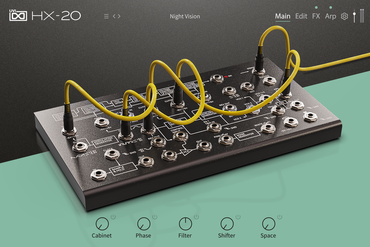 HX-20 Semi-modular Software Synthesizer