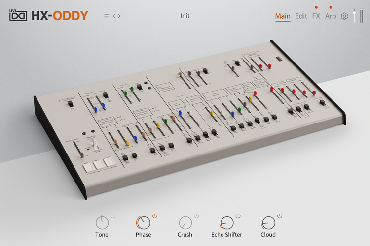 HX-ODDY Virtual Duophonic Analog Synthesizer