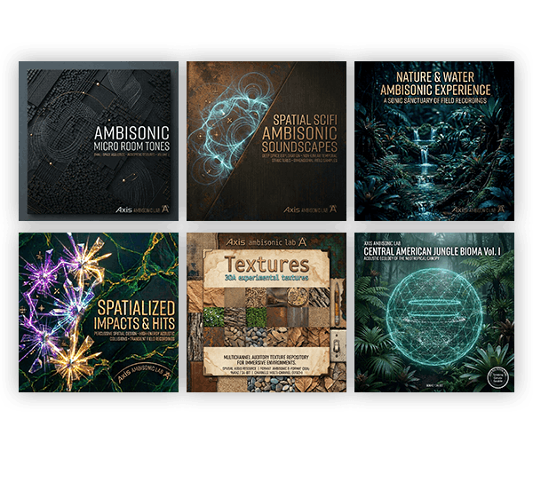 Immersive Audio Collection by Axis Ambisonic Lab