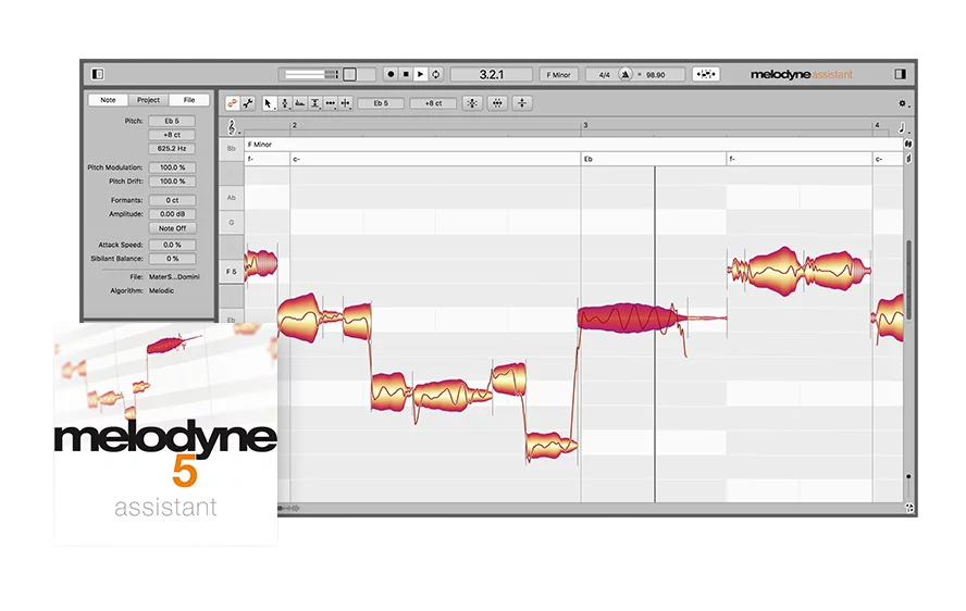 Melodyne 5 Assistant Upgrade from Melodyne Essential Deal (Expired