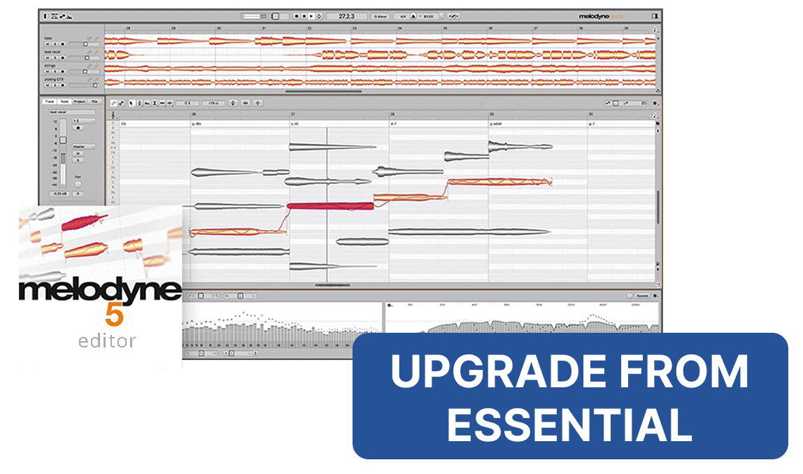 DTM・DAW Melodyne 5 editor Celemony Melodyne 5 editor UG essential