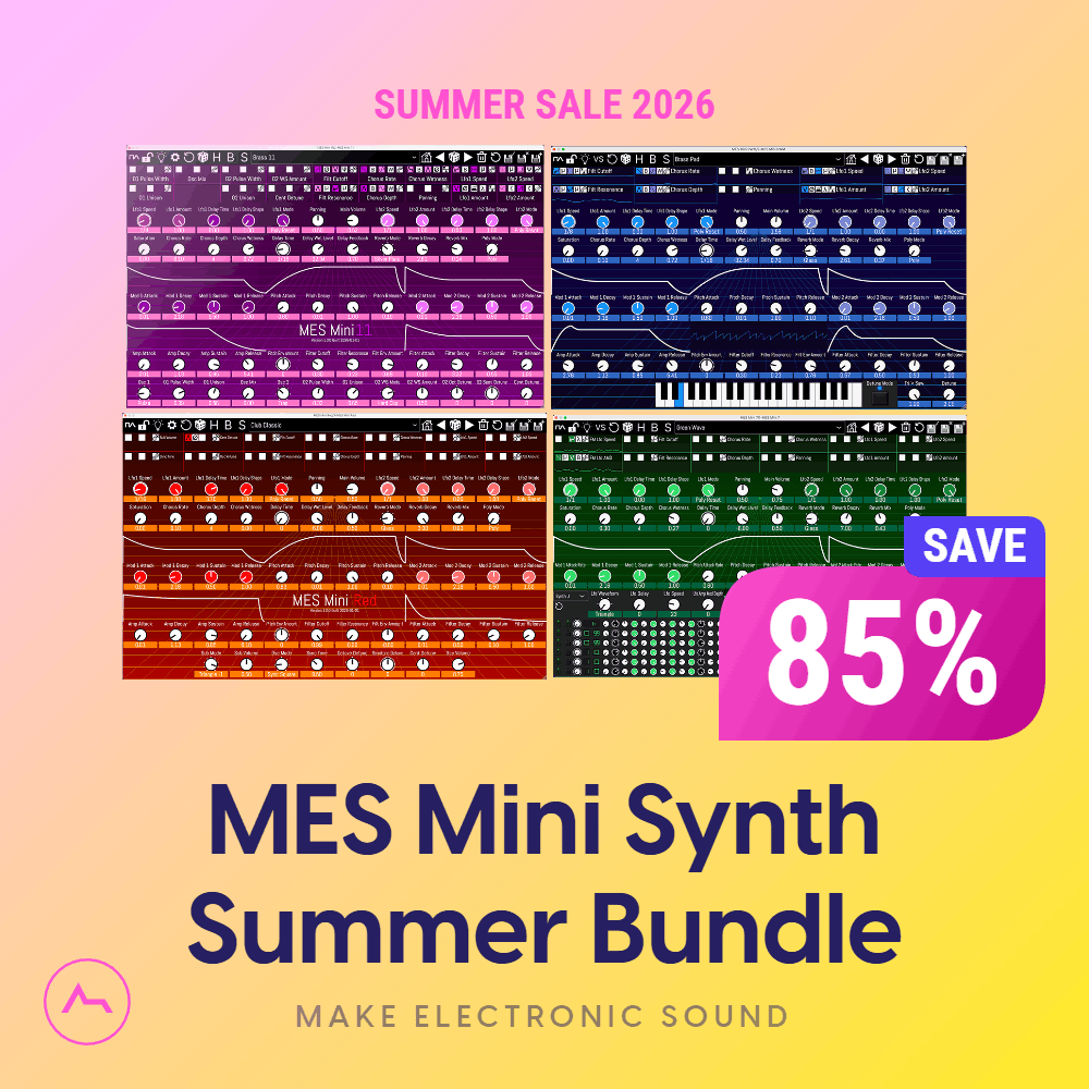 MES Mini Synth Summer Bundle — 4 Synth Power Engines