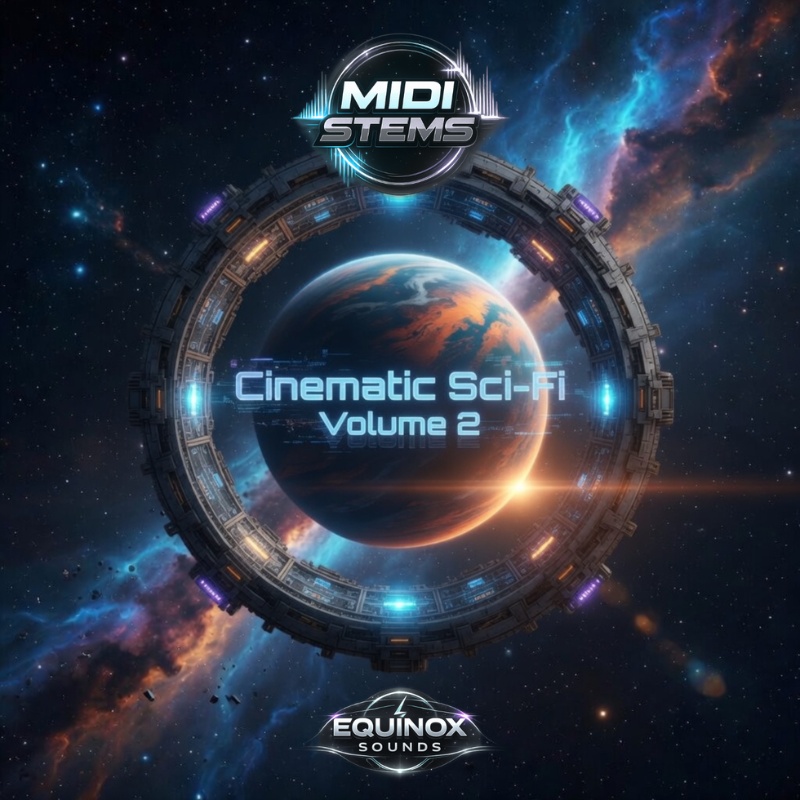 MIDI Stems: Cinematic Sci-Fi Vol 2