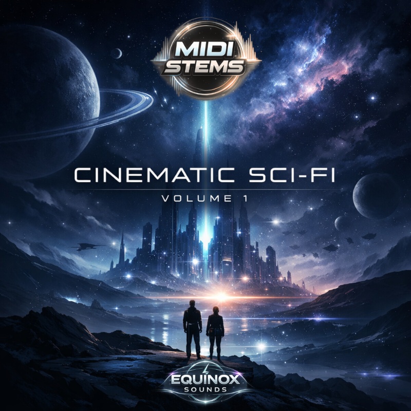 MIDI Stems: Cinematic Sci-Fi Vol 1