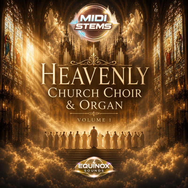 MIDI Stems: Heavenly Church Choir & Organ Vol 1