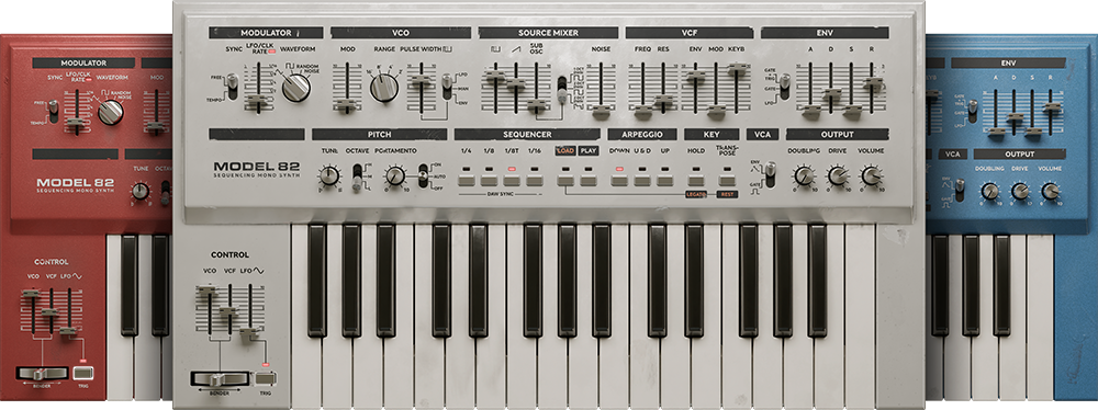 Model 82 Mono Synth Plugin