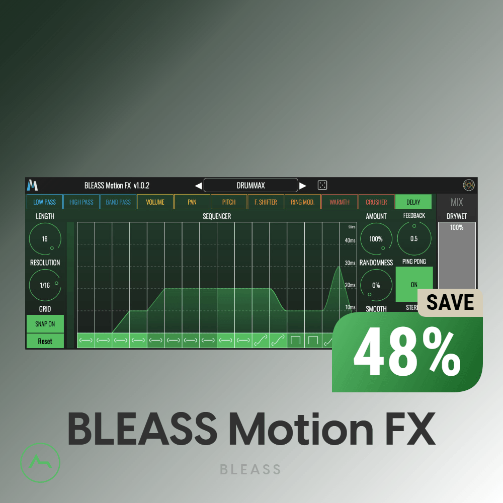 Motion FX – Creative Motion Sequencer for Audio Effects