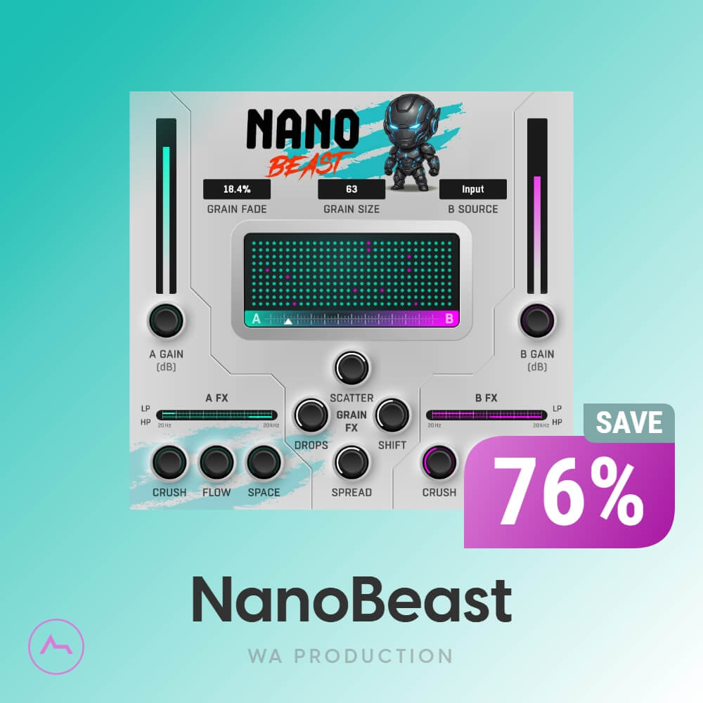 NanoBeast Granular FX Plugin – Creative Glitch & Sound Design Tool