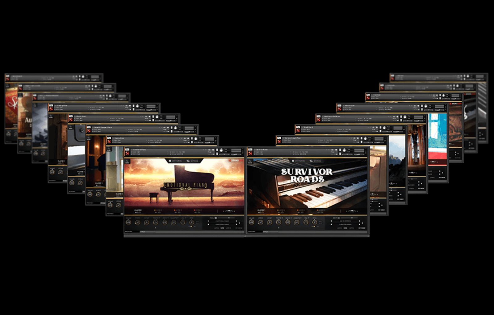 Omnium Piano Collection - Cinematic Piano & Hybrid Keyboard Instrument for Kontakt