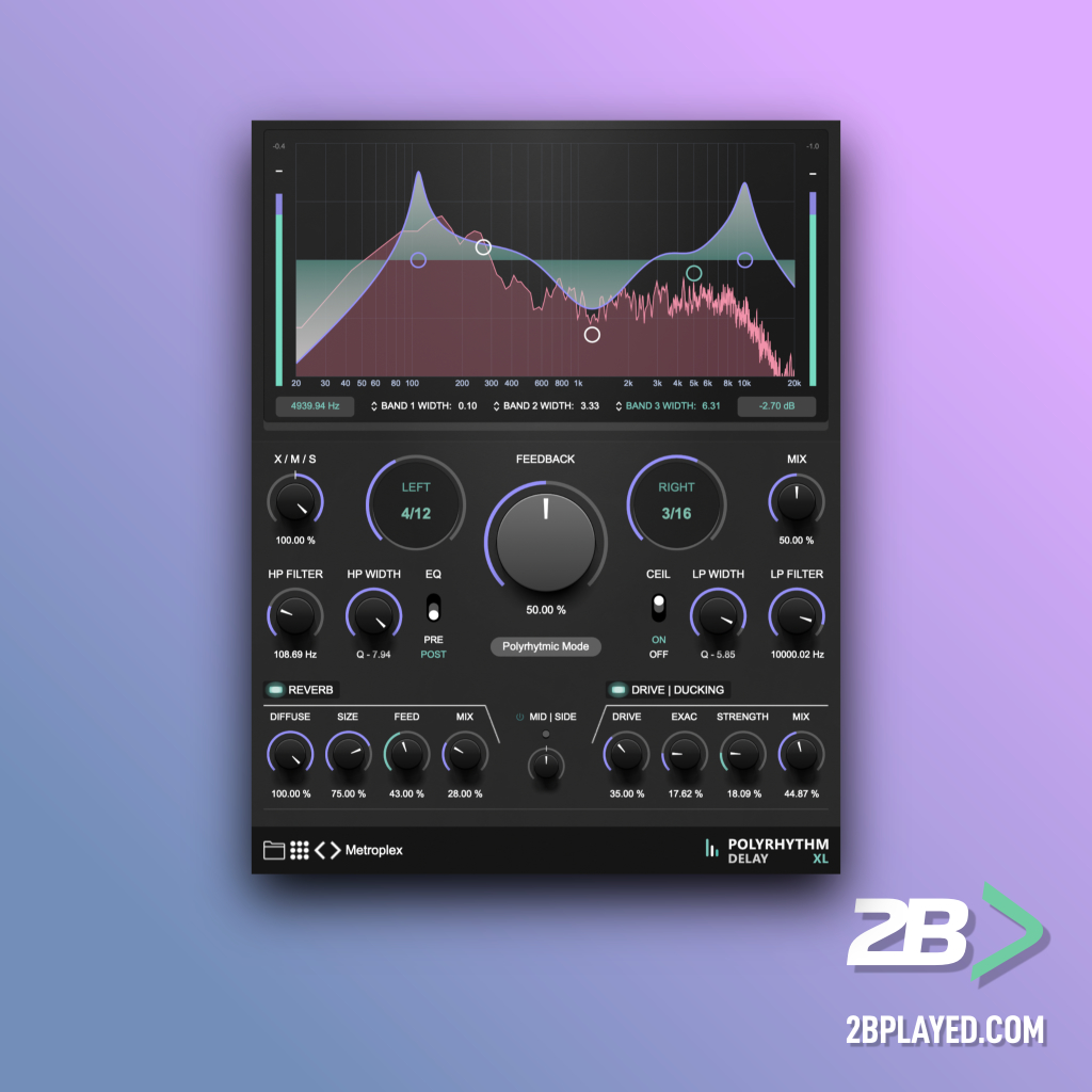 PolyRhythm Delay XL