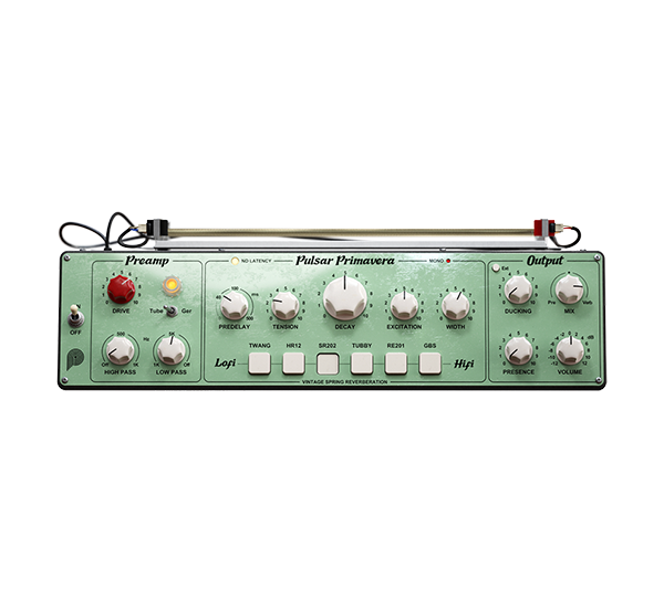 PRIMAVERA Spring Reverb by Pulsar Audio