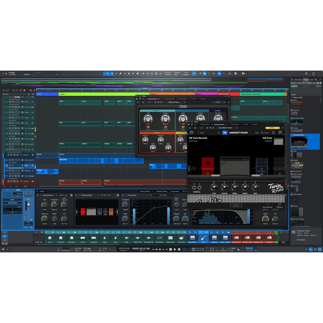 Fender Studio Pro DAW Software - Student License