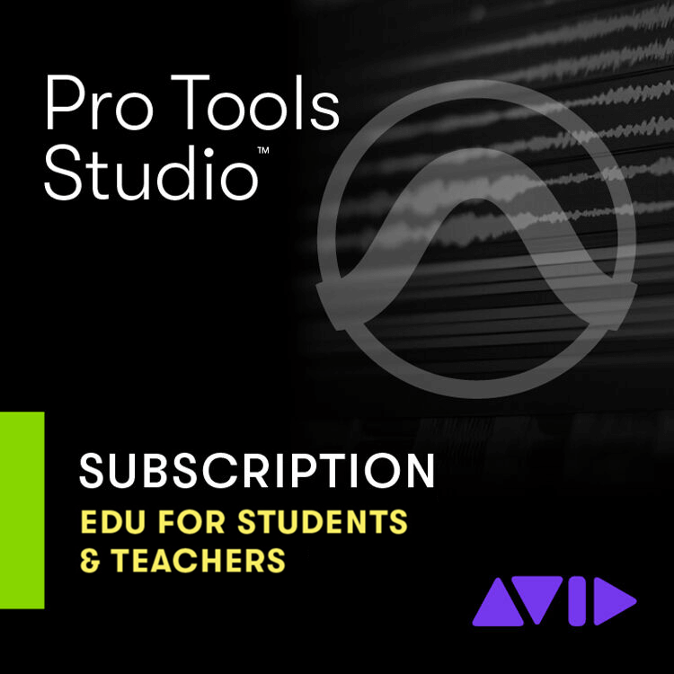 Pro Tools Studio 1-Year Subscription [Education]
