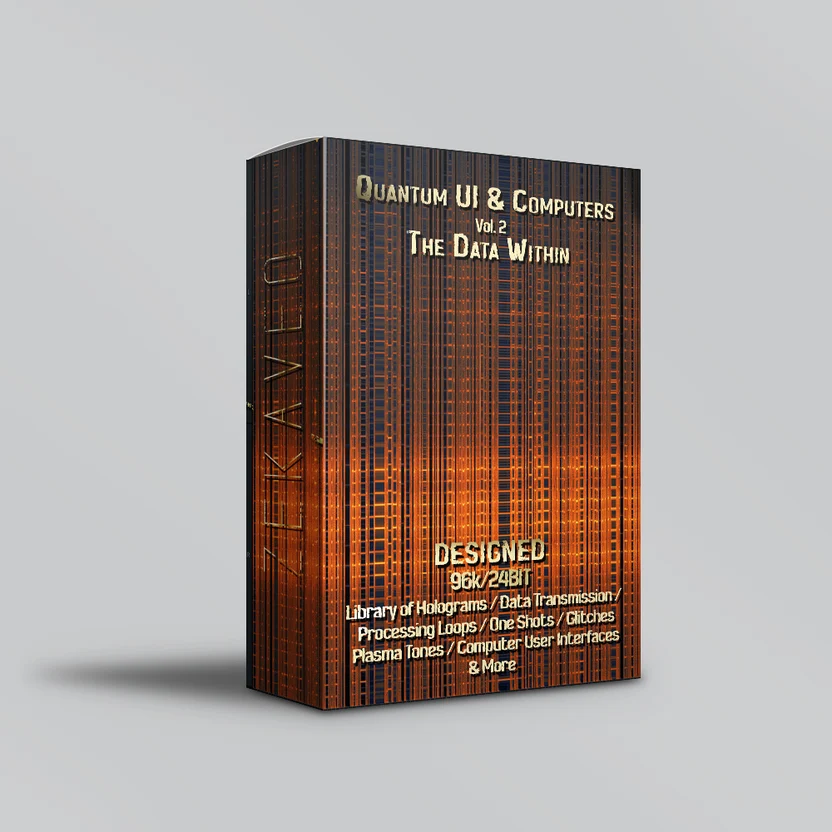 Quantum UI & Computers Vol.2 - The Data Within | Designed