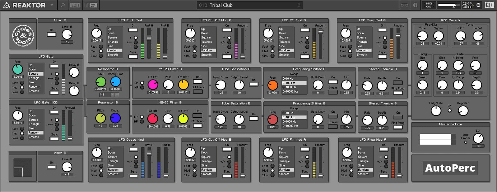 Reaktor AutoPerc