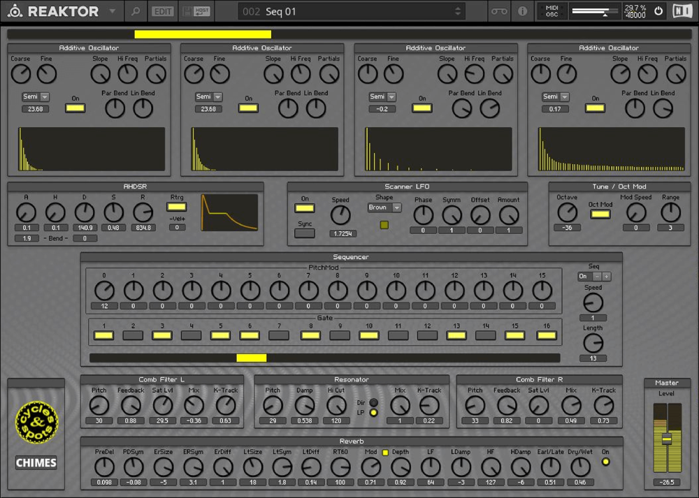 Reaktor Chimes