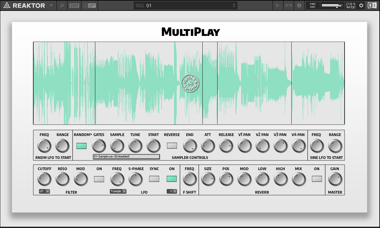 Reaktor MultiPlay