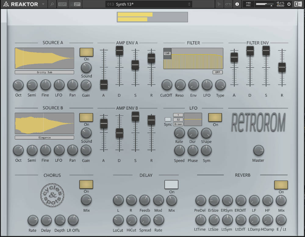 Reaktor RetroRom