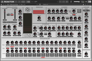 Reaktor StrumSound